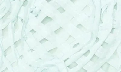 Ted Baker Hazel Sheer Lace Shell In Blue