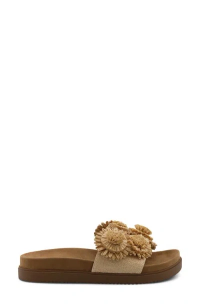 Charles David Palms Platform Slide Sandal In Multi