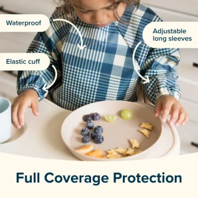 Tiny Twinkle Mess-proof/waterproof 2-pack Long-sleeve Bib In Multi