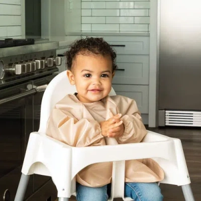 Tiny Twinkle Mess-proof/waterproof 2-pack Long-sleeve Bib In Multi