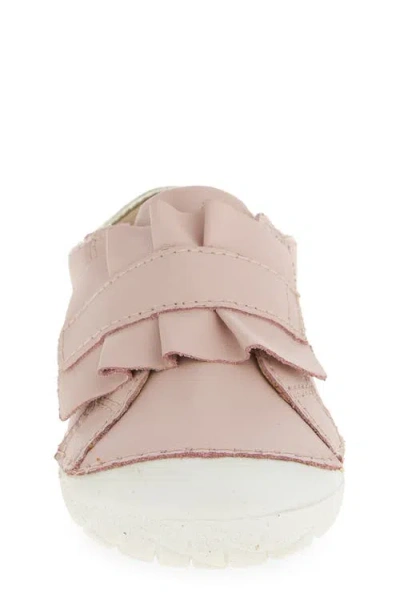 Old Soles Kids' Ruffle Strap Leather Sneaker In Multi