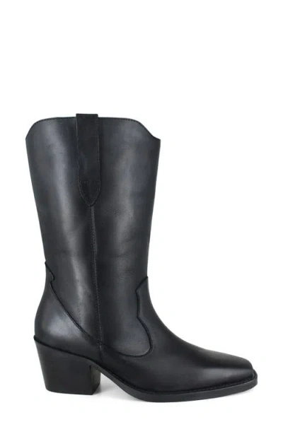 Zigi Baldwin Western Boot In Black