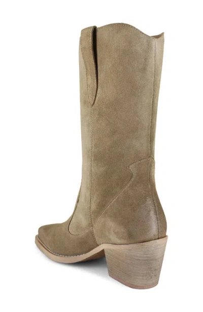 Zigi Baldwin Western Boot In Neutral