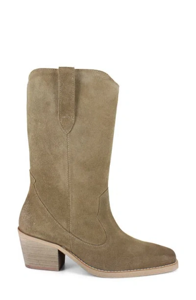 Zigi Baldwin Western Boot In Neutral