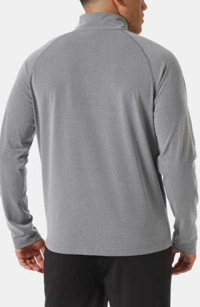 Helly Hansen Tyri Half Zip Pullover In Gray