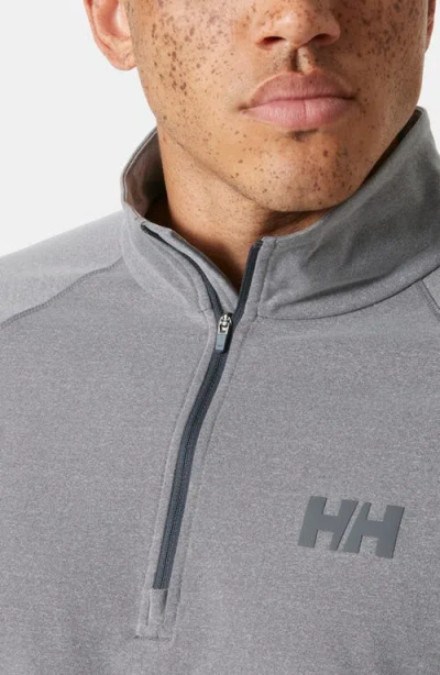 Helly Hansen Tyri Half Zip Pullover In Gray