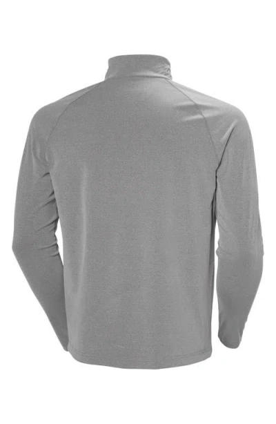 Helly Hansen Tyri Half Zip Pullover In Gray