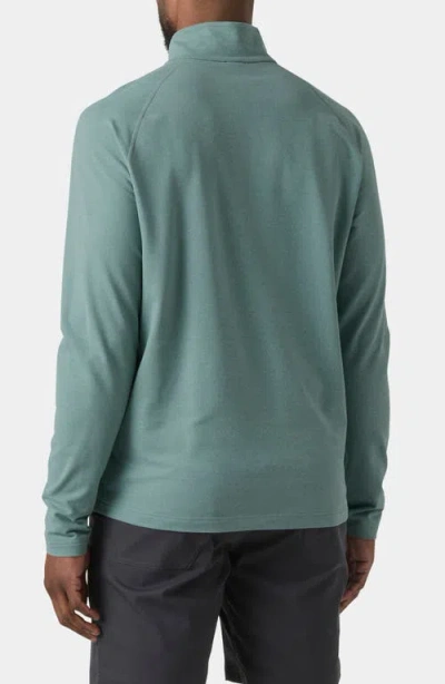Helly Hansen Tyri Half Zip Pullover In Green