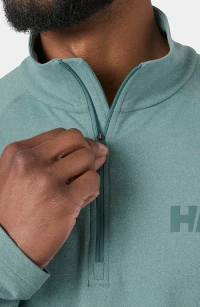 Helly Hansen Tyri Half Zip Pullover In Green