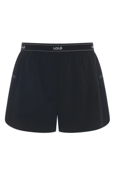 Lole Sofia Active Shorts In Black