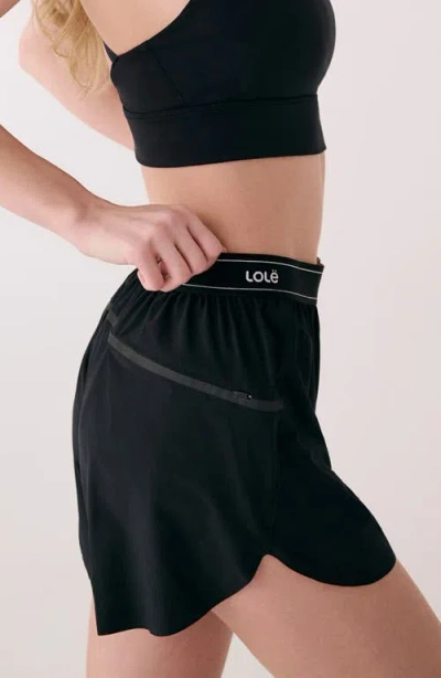 Lole Sofia Active Shorts In Black