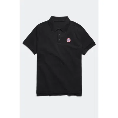 Canada Goose Lanvin Grey Embroidered Logo Cotton Sweatshirt In Black