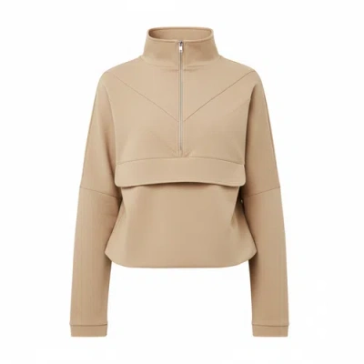 Izayla Sovana Pullover Jacket In Nude