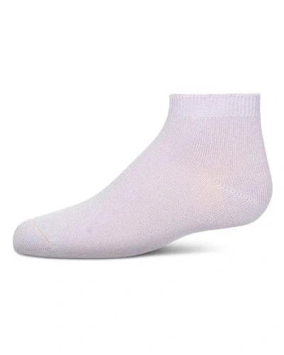 Memoi Basic Silky-soft Gauge Ankle Sock In Brown