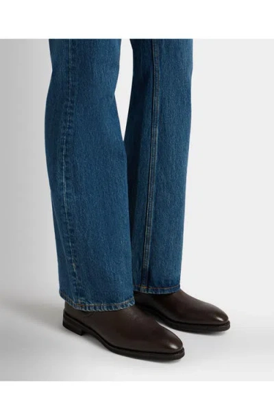 Bally Elasticated Panel Chelsea Boots In Brown