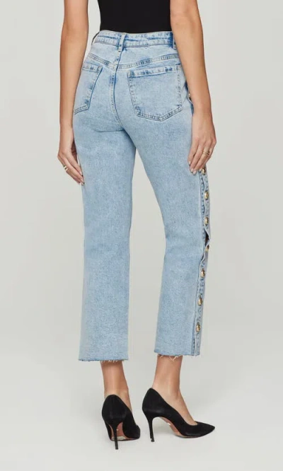 Generation Love Stephen Knot Button Jeans In Blue