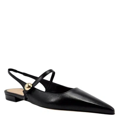 Madison Maison Binta Flat Slingback In Black