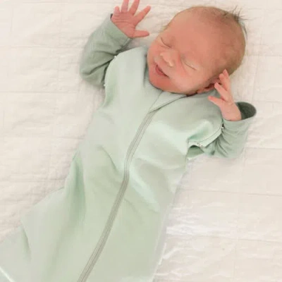 Tiny Twinkle Supersoft Micro-fleece Sleep Sack With Swaddle Transition In Blue