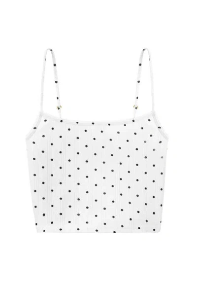 Cuup Pointelle Tank In Multi