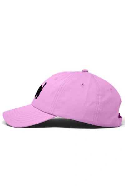 Dalix Blink Black Cat Dad Cap In Blue