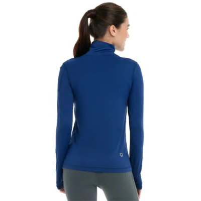 Bloquv Turtleneck In Blue