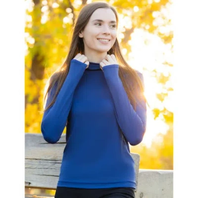 Bloquv Turtleneck In Blue
