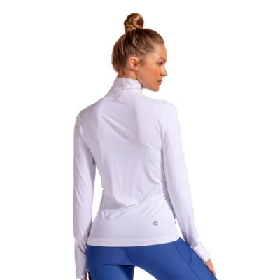 Bloquv Turtleneck In White