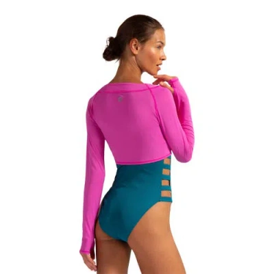 Bloquv Crop Top In Multi