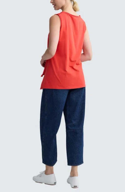 Luukaa Lennon Structured Denim Pants In Blue