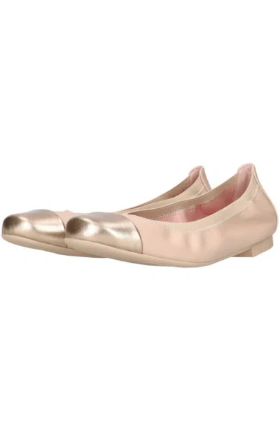 Pretty Ballerinas Round Toe Elasticated Ballet Flat In Multi