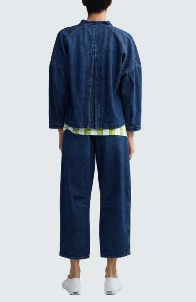 Luukaa Jada Structured Denim Jacket In Blue