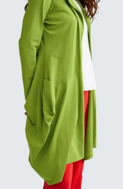 Luukaa Liora Voluminous Jersey Jacket In Multi