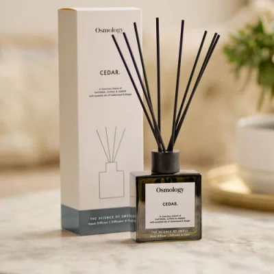 Osmology Cedar Reed Diffuser In Black