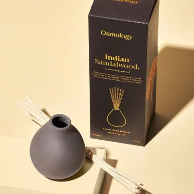 Osmology Indian Sandalwood Reed Diffuser In Black