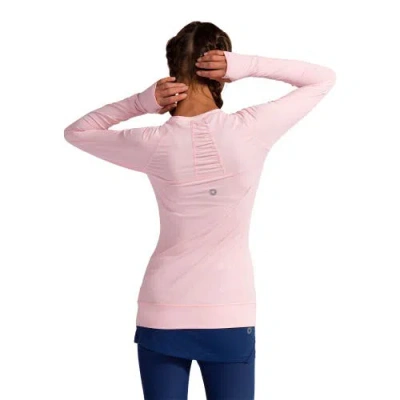 Bloquv Pullover Sun Shirt In Pink