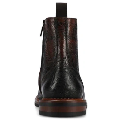 Taft Lewis Side-zip Boot In Brown