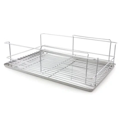 Better Chef 4 Piece 18.5" Dish Drying Rack Set In Silver