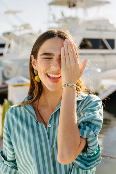 Noonday Nerida Cuff In Orange