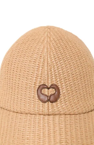 Maje Natural-texture Cap In Neutral