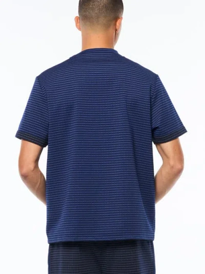 Sergio Tacchini Rete T-shirt In Blue