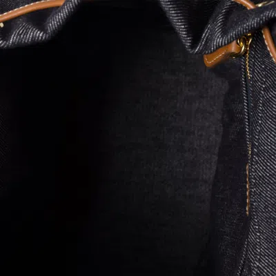 Miu Miu Denim Backpack In Multi