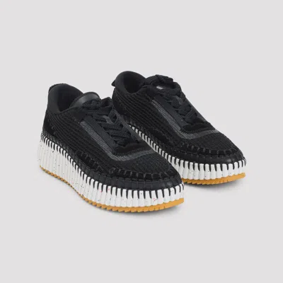 Chloé Chloe Nama Sustainable Sneakers For Women In Black