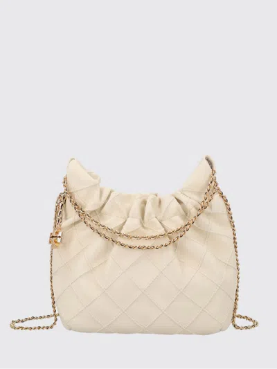 Tory Burch Fleming Drawstring Shoulder Bag In Neutral