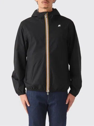 K-way Jack St Warm Double Jacket Black In Ah3