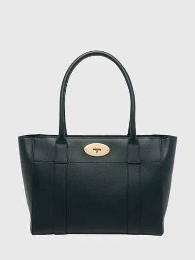 Mulberry Leather Bayswater 9 To 5 Tote Bag In Green