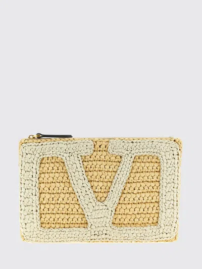 Valentino Garavani Vivasuperstar Crochet Clutch Bag In Multi