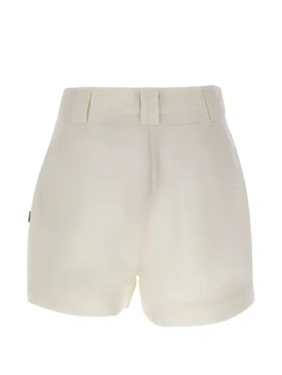 Woolrich Tailored Shorts In Neutral