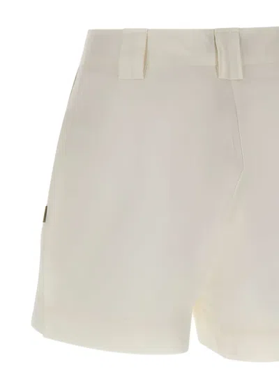 Woolrich Tailored Shorts In Neutral