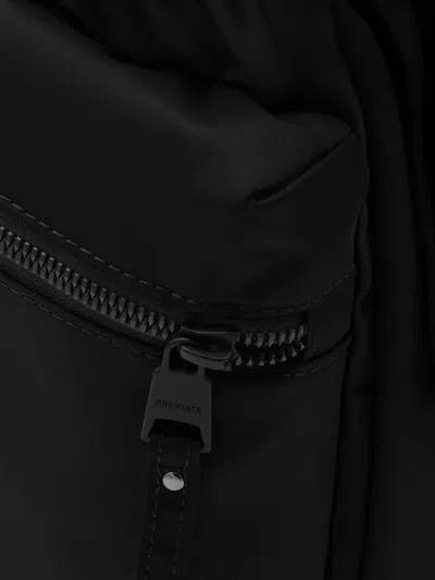 Premiata Zip Backpack In Black