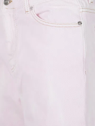 Ganni Oversized Denim Izey Jacket In Multi